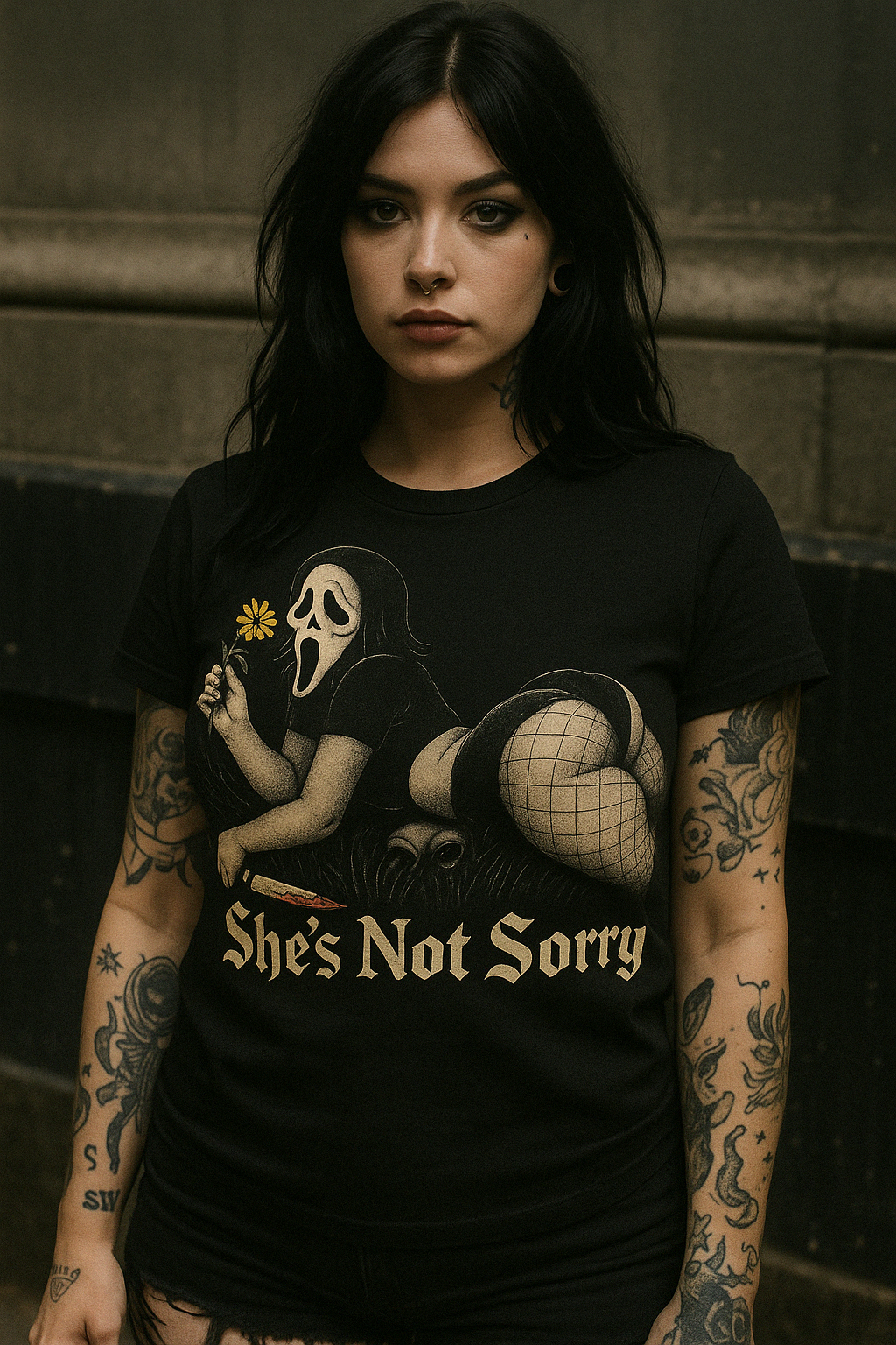 She's not sorry.